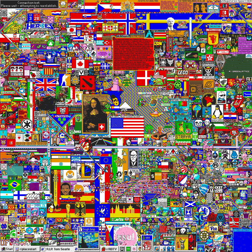 r/Place in 2017