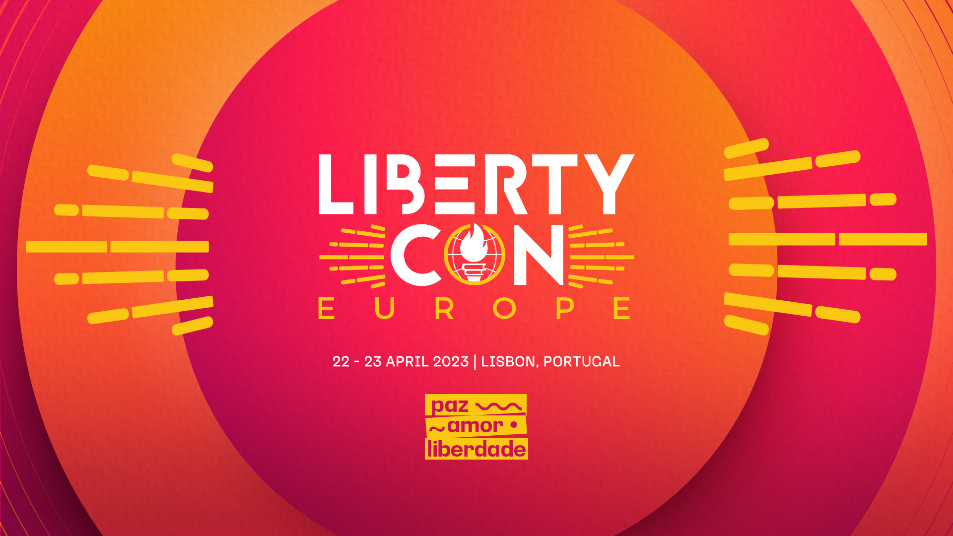 Visite-nos na LibertyCon Europe 2023 em Lisboa, Portugal!